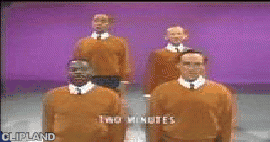 animated gif of Amazon.com; Amazon.com(Brand); Online Retail Site(Product) "Two Minutes [Sweatermen]"