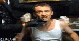 animated gif of America's Dairy Farmers; Milk(Brand) "Interrogation  / Loan Sharks" (2001)