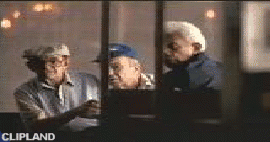animated gif of America's Dairy Farmers; Milk(Brand) "Old Guys"