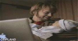animated gif of Apple Computers; Apple(Brand); iPhoto(Product) "Birth" (2002)