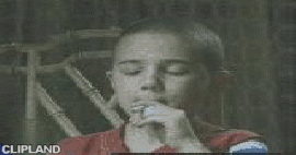 animated gif of Church's Chicken Inc. ; Church's(Brand); Fried Chicken(Product) "Bad Son" (1990)