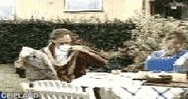 animated gif of F÷reningsSparbanken; F÷reningsSparbanken(Brand); The Bankbook(Product) "The Lawn Mower" (1999)