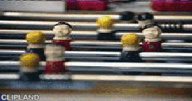 animated gif of Nike; Nike(Brand); Sportswear(Product) "Foosball"
