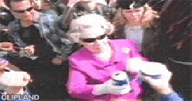 animated gif of PepsiCo; Pepsi(Brand) "Crowd [Change the Script]" (1996)