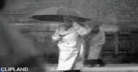 animated gif of RealKredit Danmark; RealKredit(Brand); Mortgage(Product) "Umbrella" (1999)