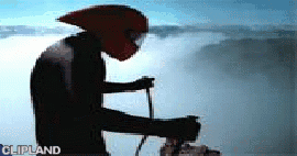 animated gif of Saab; Saab(Brand) "Saab vs the Seasons" (1999)