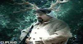 animated gif of SBC Communications / Pacific Bell; Pacific Bell(Brand) "Hunters [No Worries]"