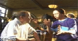 animated gif of Scottish Courage; Holsten Pils(Brand) "Little Bit Woo" (1999)