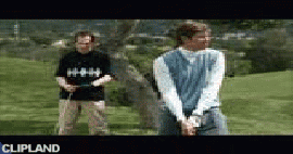 animated gif of United Airlines; United Airlines(Brand) "Golf [Brand Campaign]" (5/13)
