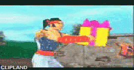 animated gif of Van den Bergh Foods; Latta(Brand); Margarine(Product) "Latta - Game Console"