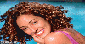 animated gif of Procter & Gamble(Brand), Pantene Pro-V Curls(Product) "Curl" (2000)