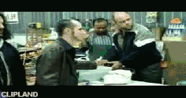 animated gif of PepsiCo; Mountain Dew(Brand) "Shoplifting/Steven Segal (Do The Dew)" (2005)