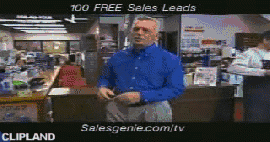 animated gif of Salesgenie.com(Advertiser); Salesgenie.com(Brand); Salesgenie.com(Product) "Free Sales Leads" (2007)