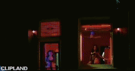 animated gif of George Michael "Roxanne" (1999)