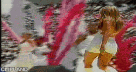 animated gif of Jennifer Lopez "Let's Get Loud" (2000)