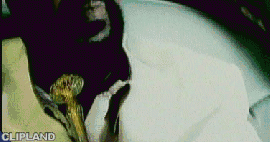 animated gif of Barry White "Let The Music Play" (2001)