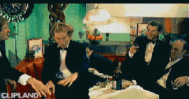 animated gif of Westlife "Uptown Girl" (2001)
