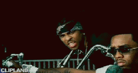animated gif of P. Diddy & Ginuwine feat. Loon, M. Winans & T. Ruggeri "I Need A Girl (Part Two)" (2002)