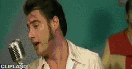 animated gif of Dick Brave & The Backbeats "Walk This Way" (2003)