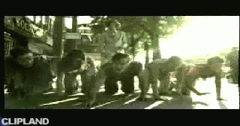 animated gif of Rammstein "Mein Teil" (2004)