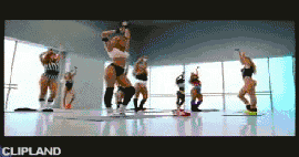 animated gif of Eric Prydz "Call On Me" (2004)
