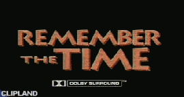 animated gif of Michael Jackson "Remember The Time" (1991)