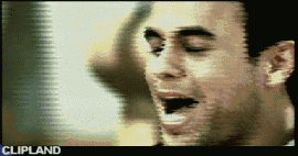animated gif of Enrique Iglesias "Bailamos (US version: Overbrook Soundtrack Cut)" (1999)