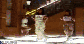 animated gif of Monica "The First Night"