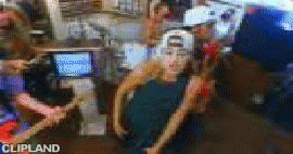 animated gif of No Doubt "Trapped In A Box"